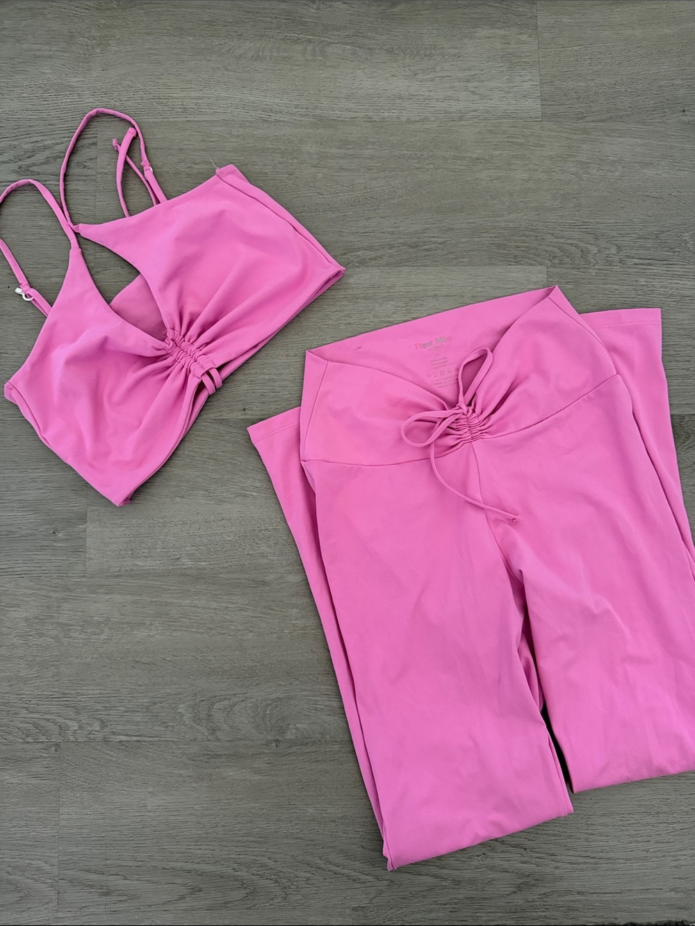 Tiger Mist Pink Workout Set